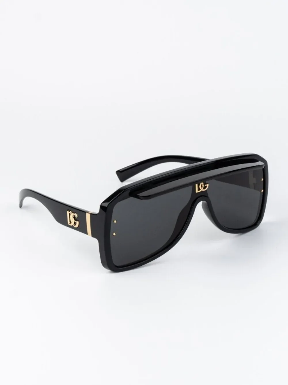 D&G Women Sunglasses Black Grey DG6205 501/87 NEW AUTHENTIC